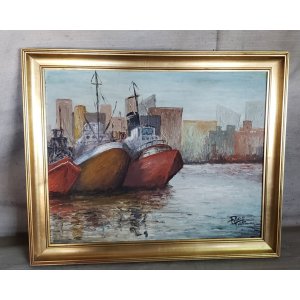 Cuadros Barcos