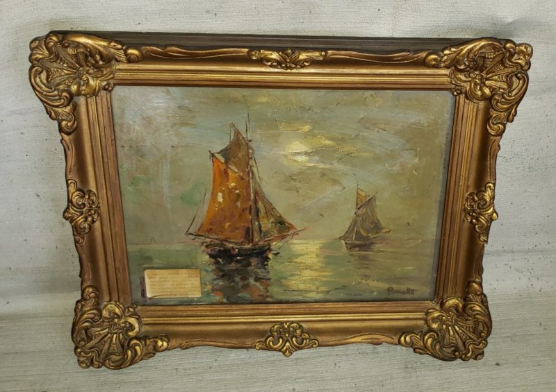 Cuadros Barcos