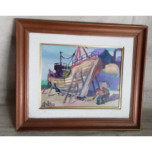 Cuadros Barcos