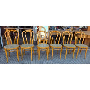 6 sillas thonet claro