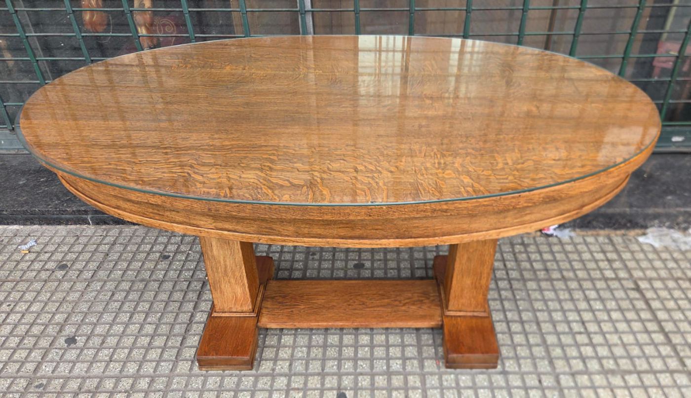 Mesa roble 1,50 x 50 x 80 alto