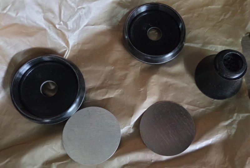 Orejeras, Boquilla, Lamina ferromagnetica para telefono antiguo UT