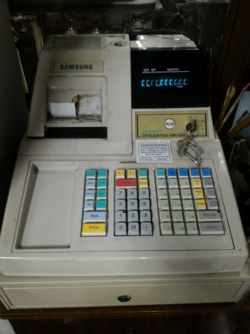 Cajas registradoras