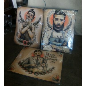 Carteles Barberia y Peluqueria