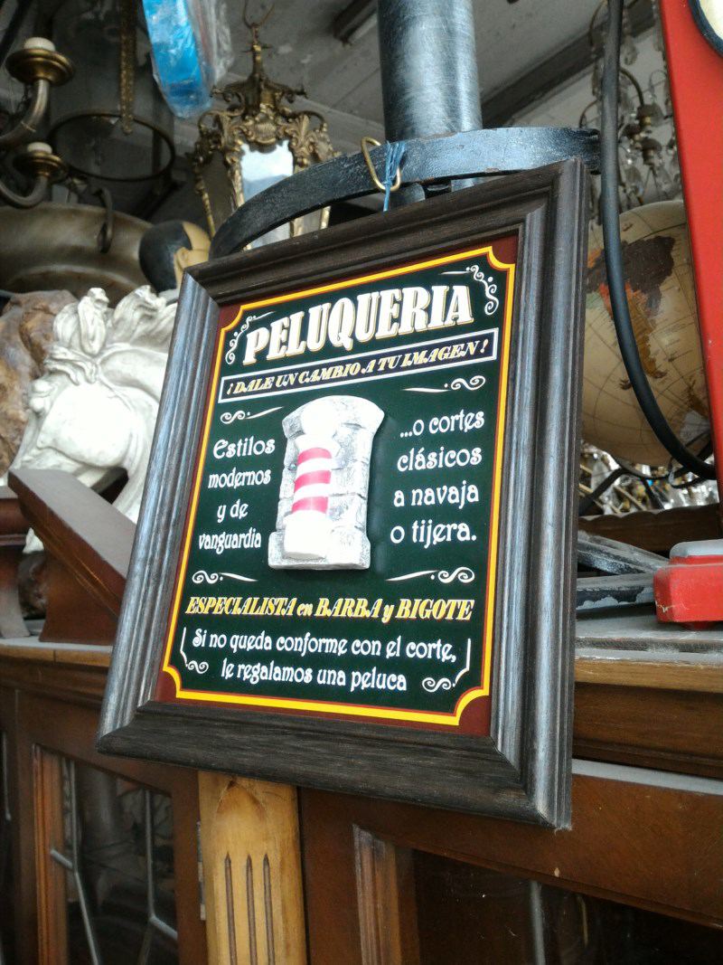 Carteles Barberia y Peluqueria