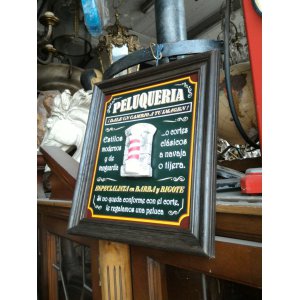 Carteles Barberia y Peluqueria