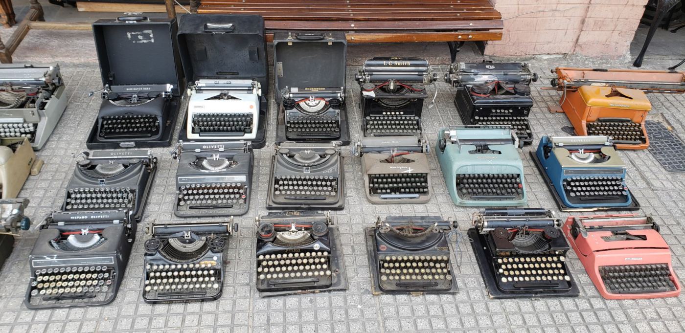 Maquinas de escribir