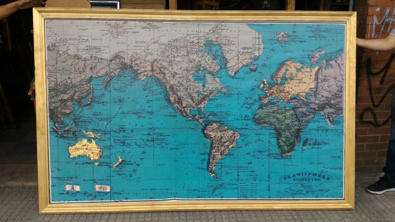 Mapa 1,40 x 2,30