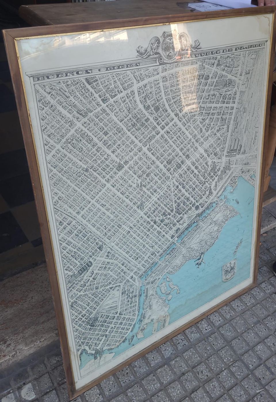Mapa 74 x 96