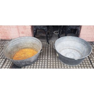 Palanganas de Zinc