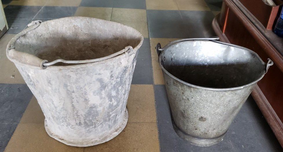 Palanganas de Zinc