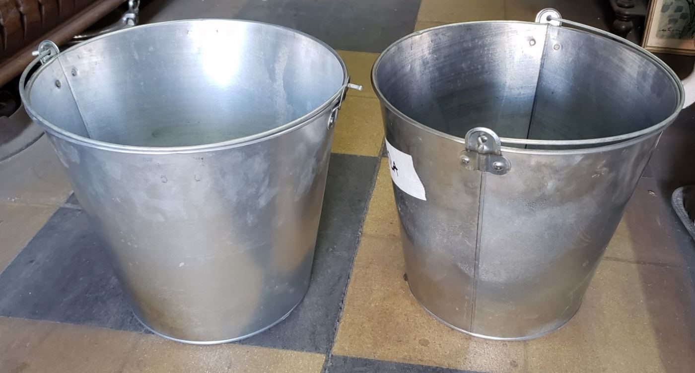 Palanganas de Zinc
