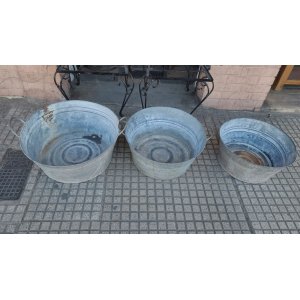 Palanganas de Zinc