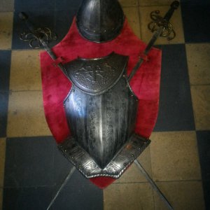 Escudos con espadas