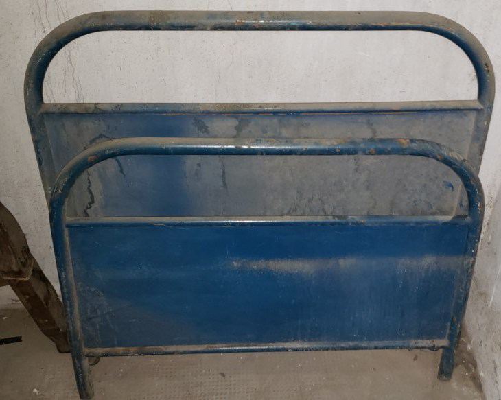 Cama hierro