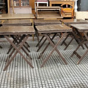 30 mesas 67 x 50 x 78 alto