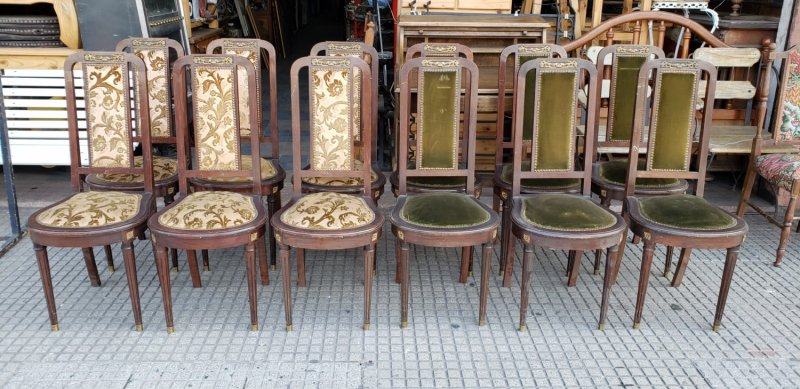 Juego sillas