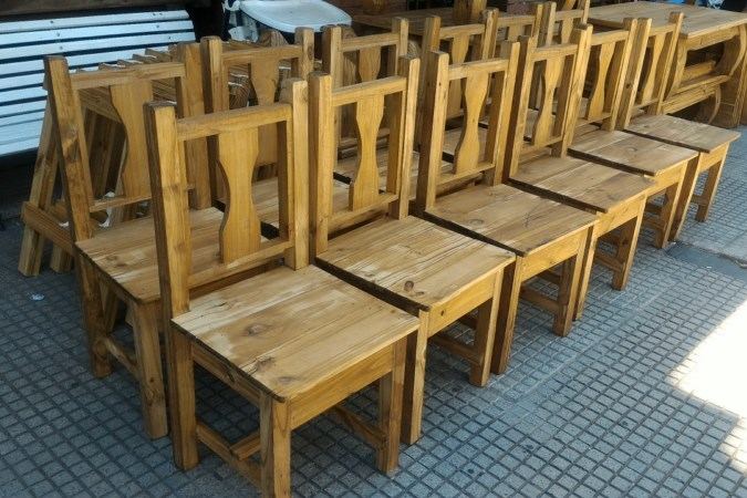 Juego sillas