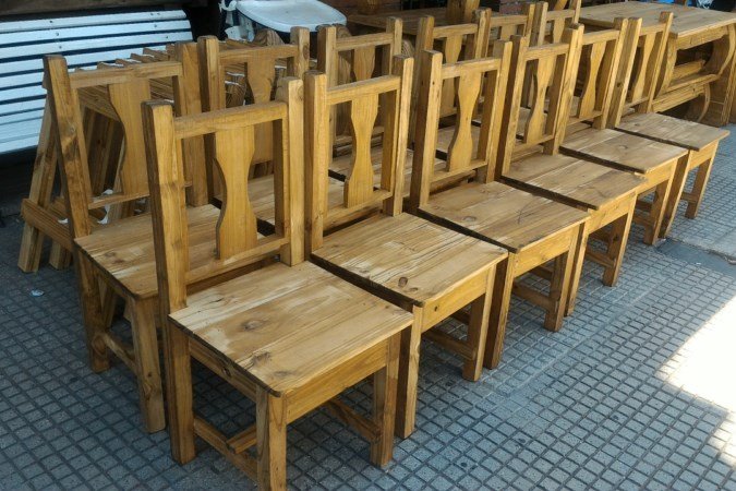 Juego sillas