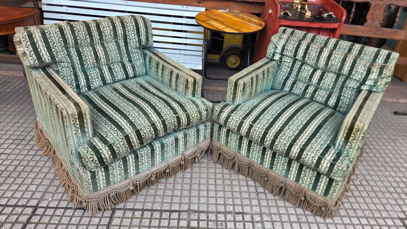 2 sillones 0,80 x 87 x 78 alto