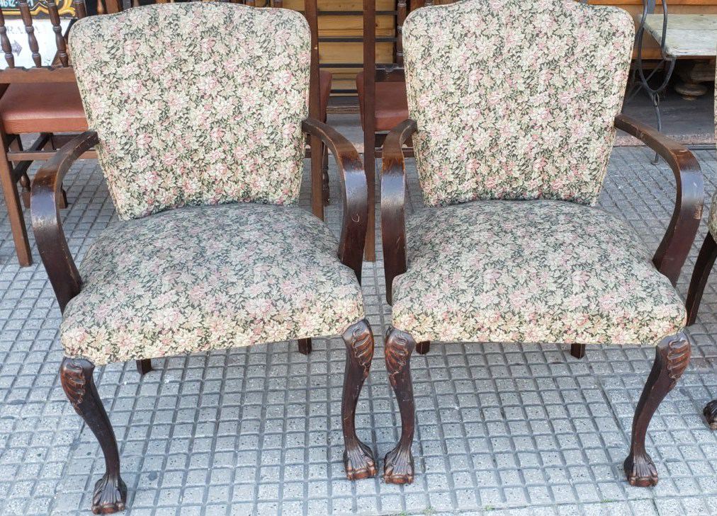 2 silloens chippendale 6 sillas