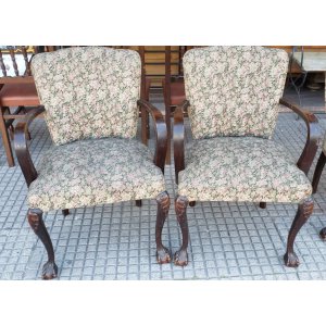 2 silloens chippendale 6 sillas