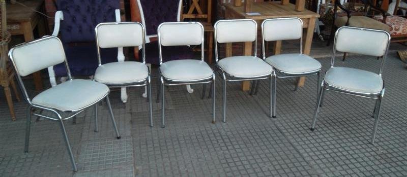 Juego 6 sillas