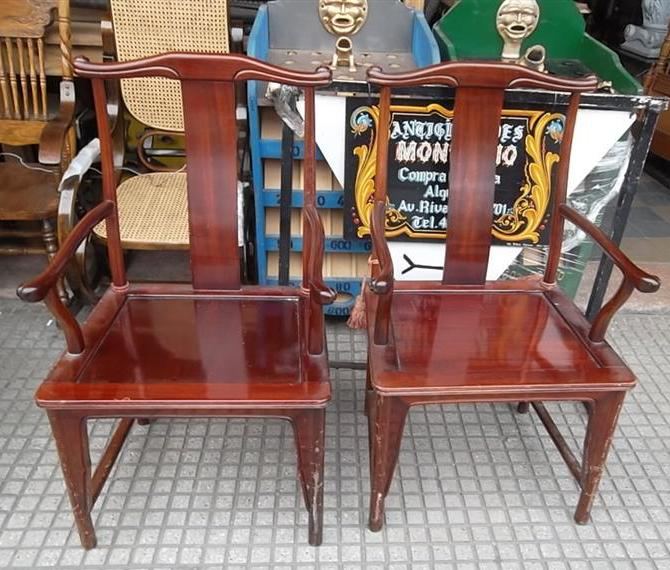 2 sillon madera