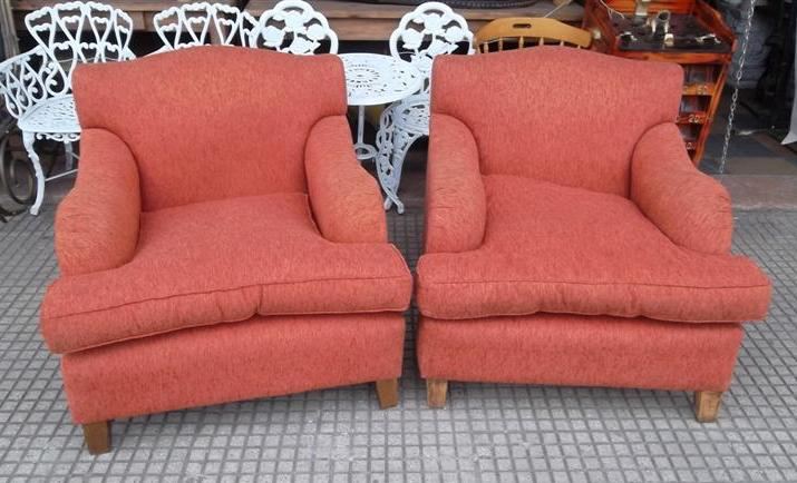 2 sillon naranja grandesa