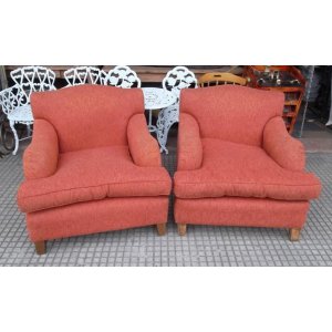 2 sillon naranja grandesa