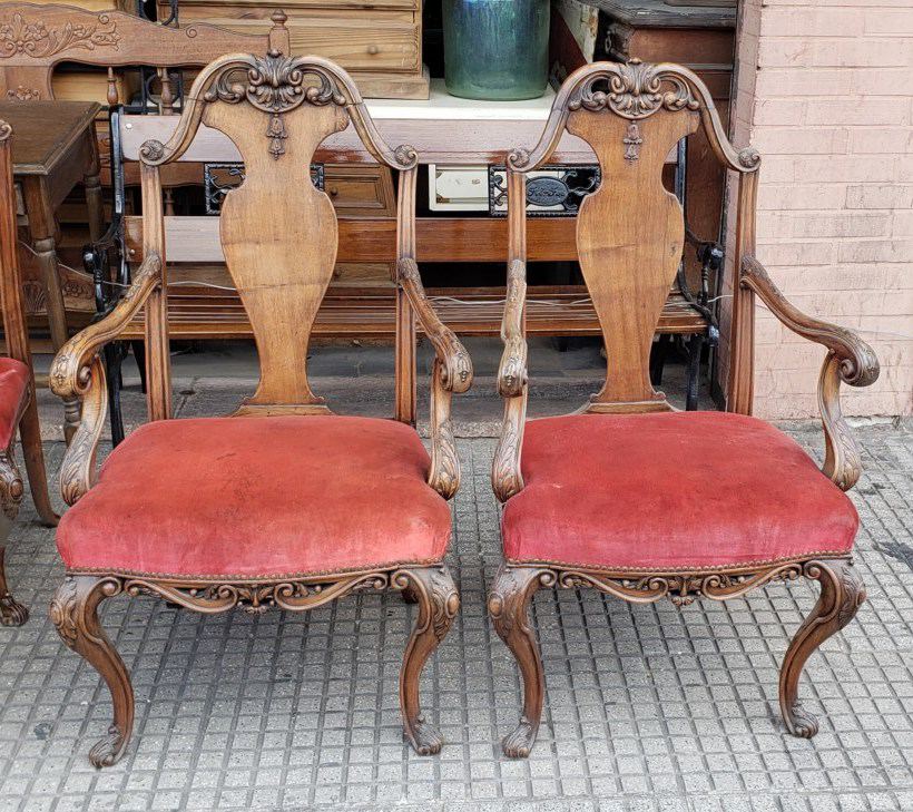 2 sillones 60 x 52 x 1,08 alto