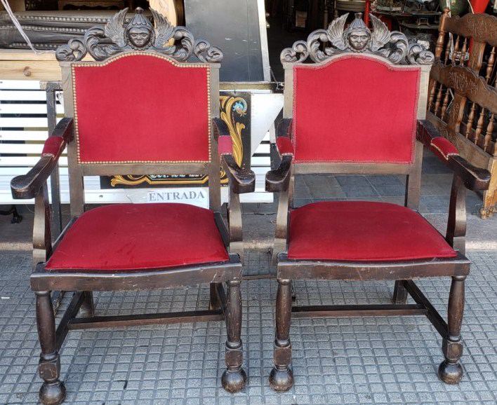 2 sillones angel 6 sillas