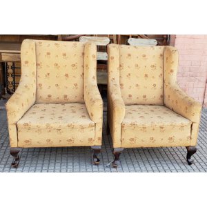 2 sillones berger amarillo