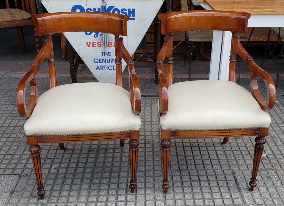2 sillones juego 6 sillas