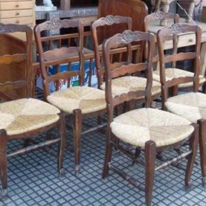 Juego 6 sillas