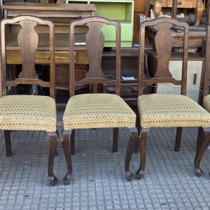 Juego 6 sillas
