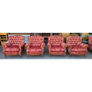 4 sillones 90 x 70 y 52 x 92 alto