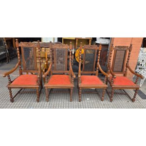 4 sillones esterilla