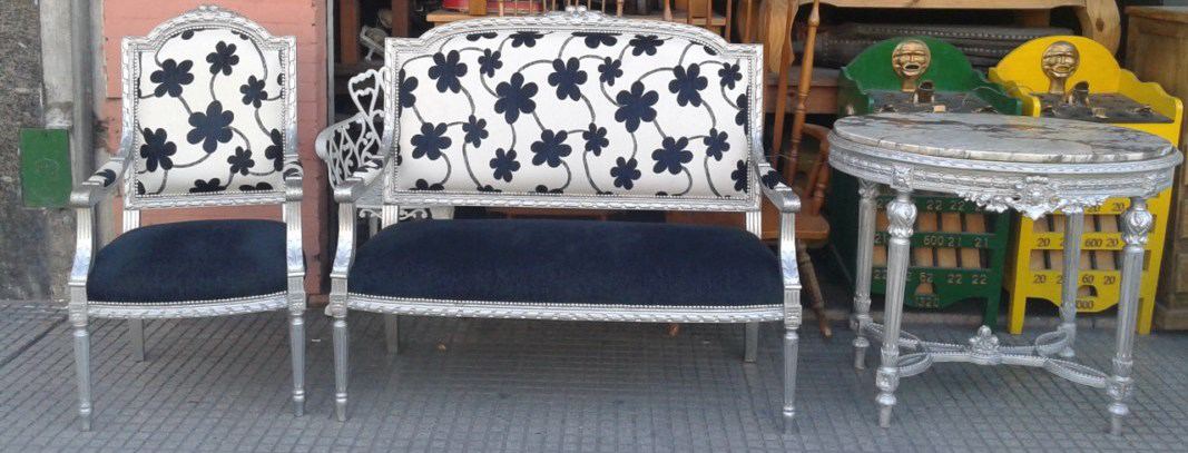 1 sillon y 1 sofa