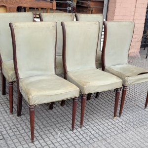 Juego 6 sillas
