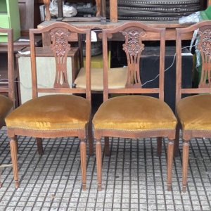 Juego 6 sillas