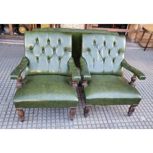 2 sillones morris con el de 3 cuerpos