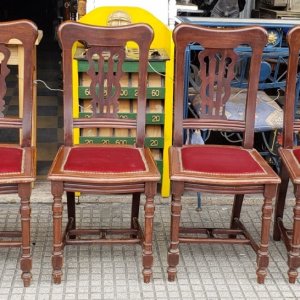 Juego 6 sillas