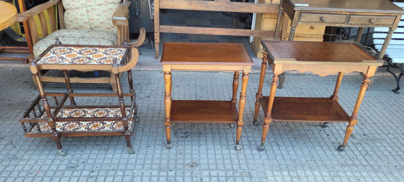 Mesas carrito - Carrobar