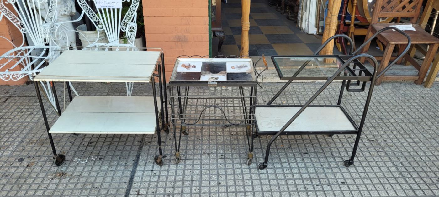 Mesas carrito - Carrobar
