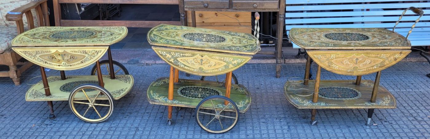 Mesas carrito - Carrobar