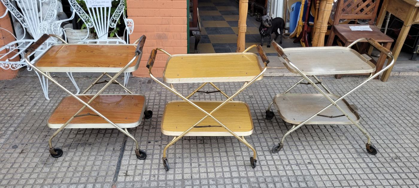 Mesas carrito - Carrobar