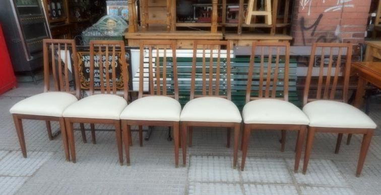Juego 6 sillas