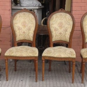 Juego 6 sillas