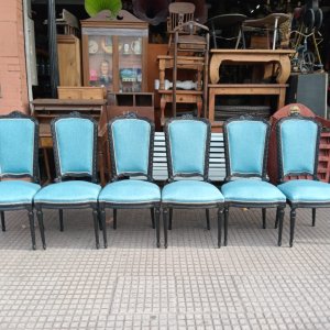 Juego 6 sillas